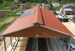 Capannoni prefabbricati in legno lamellare